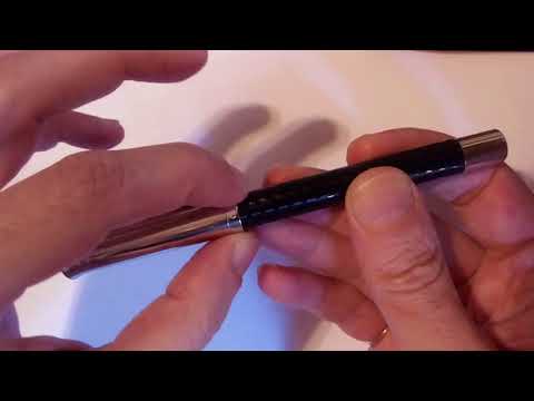 Видео: Обзор перьевой ручки Graf von Faber-Castell Guilloche Chevron