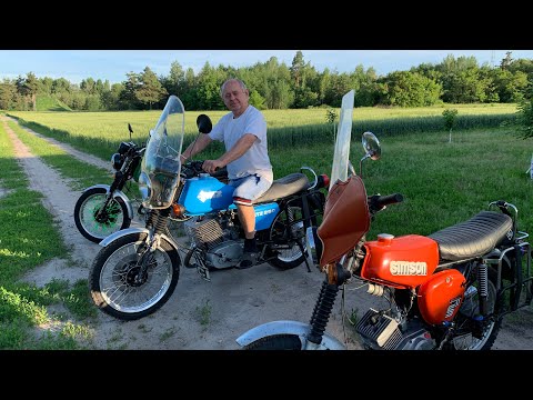 Видео: День ГСВГ 09.06.21 Мотоцикл Simson. MZ ETZ 250
