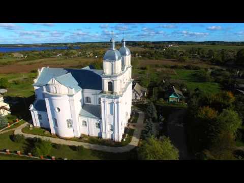 Видео: Дуниловичи с высоты Птичьего полёта_Video Dubrovsky_2015_10_ 07(4К)