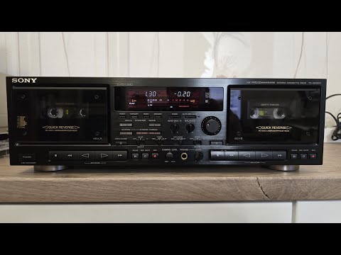 Видео: SONY TC-WR 870 Работа после ремонта