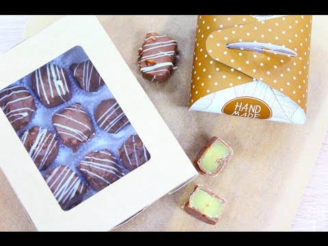 Видео: Шоколадные конфеты с Марципаном / Chocolate Bonbons with Marzipan