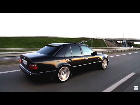 Видео: Легендарный "Волчок". Mercedes E500 w124