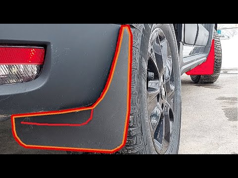 Видео: Новые БРЫЗГОВИКИ на новый Дастер (2G). Устанавливаем "Дастер Гард" и "СРТК". #ДастерПро