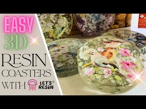 Видео: Этот метод с использованием смолы — НАДЕЖНЫЙ! Подставки из смолы с @LETSRESIN