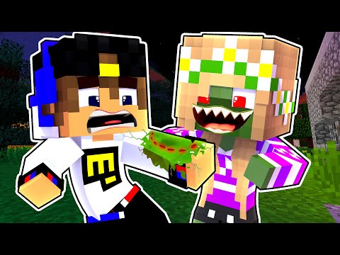 Видео: 24 ЧАСА В ЗОМБИ АПОКАЛИПСИСЕ ! СТАЛ ЗОМБИ в МАЙНКРАФТ НО ДЕВУШКА НУБ И ПРО ВИДЕО ТРОЛЛИНГ MINECRAFT