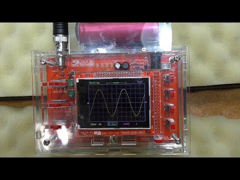 Видео: Посылочка из Китая. Осциллограф DSO138. Обзор, тест, доработка и применение