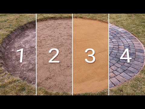 Видео: Мой 4-дневный проект по строительству костровой чаши на патио [полностью готовый проект]