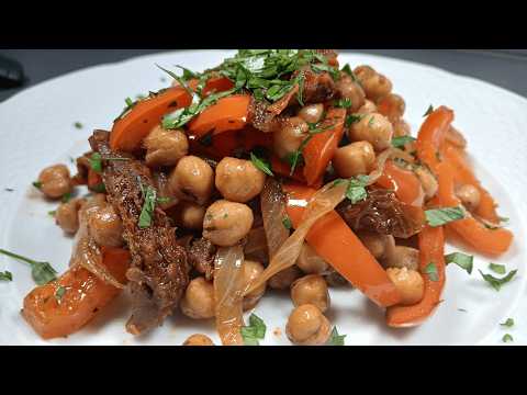 Видео: Нут С Овощами: Простой Рецепт Для Лёгкого Ужина!