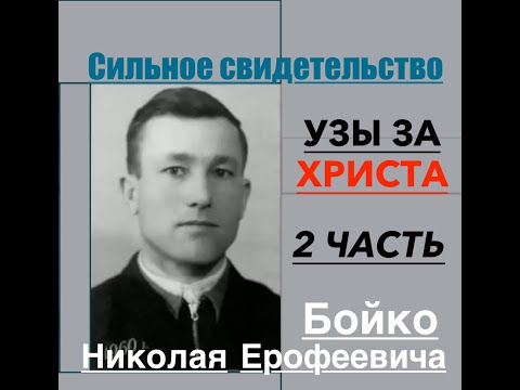 Видео: Свидетельство Бойко Николая Ерофеевича - 2я часть - Вячеслав Бойнецкий