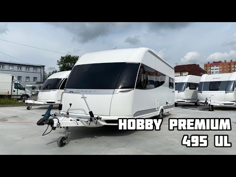 Видео: Обзор немецкого автодома/кемпера/прицепа-дачи/дома на колесах Hobby Premium 495 UL 2012 года