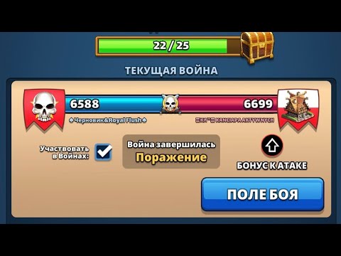 Видео: Черновик & Royal Flush vs  Kanciapa Aktywnych. Бонус к атаке. Empires puzzles