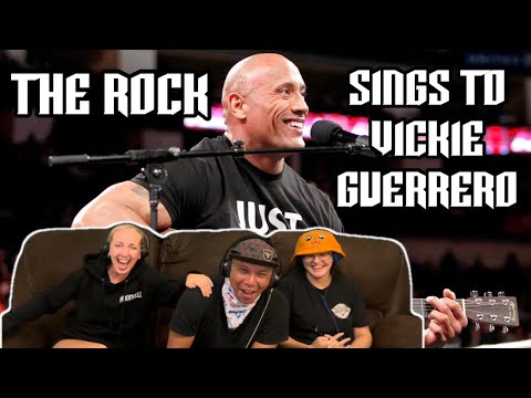 Видео: THE ROCK поёт Викки Герреро — Реакция