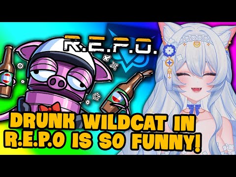 Видео: Реакция Юэхо на VanossGaming | R.E.P.O. — Пьяный Дикий Кот — причина всех проблем