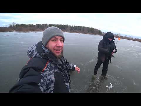 Видео: Зимняя рыбалка 2022 на Десне в с. Дубечня недалеко от Киева