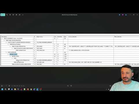 Видео: Чтение плана запроса с собеседования в Спортмастер на позицию Oracle Developer