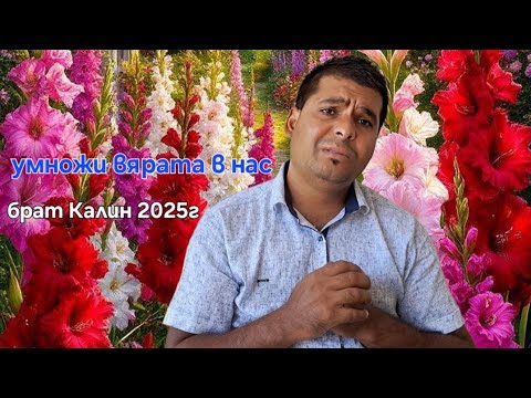 Видео: Умножи вярата в нас  - брат Калин 2025г.