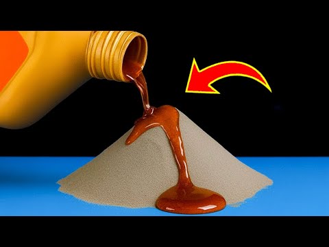 Видео: Смешайте цемент с отработанным моторным маслом и откройте секрет, в который вы не поверите 😱 | Тво