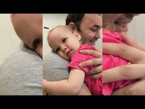 Видео: Саша ГОБОЗОВ с доченькой 