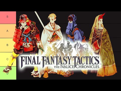 Видео: Список уровней профессий Final Fantasy Tactics: издание «Хроники Ивалиса»