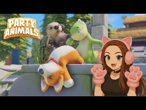 Видео: Плюшевый хаос и милый смех | Party Animals | Стрим от 29.09.2025