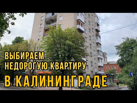 Видео: Как мы выбирали недорогую квартиру в Калининграде