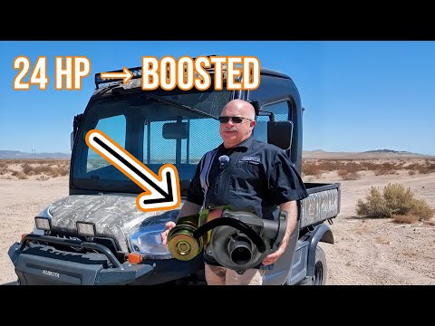 Видео: Я его только что сломал? Турбонаддув Kubota RTV-X1100C