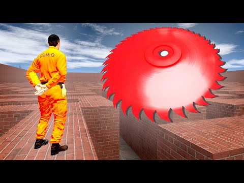 Видео: ЕСЛИ УВИДИШЬ ЭТУ ПИЛУ В ЛАБИРИНТЕ С ПОРТАЛАМИ СРОЧНО БЕГИ GMOD ► Garry's Mod Sandbox