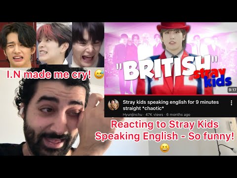 Видео: Реакция на Stray Kids, говорящих по-английски — настолько хаотичная и смешная, что я плакала 😭🤣