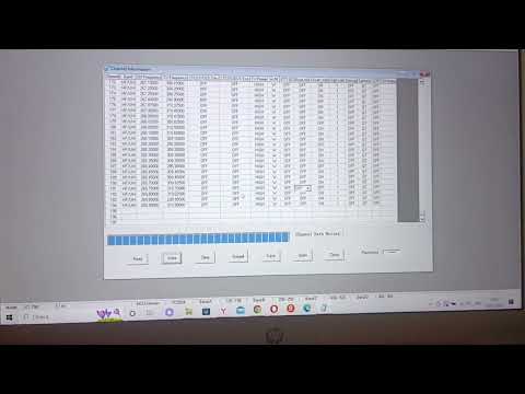 Видео: QYT KT7900D расширяем диапазоны  и заливаем прописанные каналы в количестве 194 штук