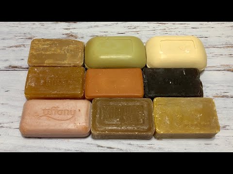 Видео: ASMR Soap/ cutting very dry soap/ old soap/ резка очень сухого ретро мыла