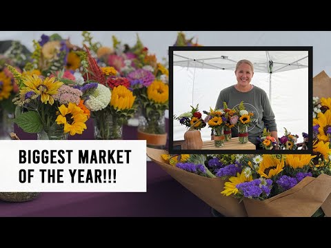 Видео: Самый большой рынок сезона! Продажа срезанных цветов и комнатных растений: Sunshine and Flora