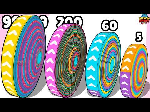 Видео: СУПЕР ЗАЛИПАТЕЛЬНАЯ ИГРА С РЕЗИНКАМИ НА ТЕЛЕФОН Peel Runner 3D