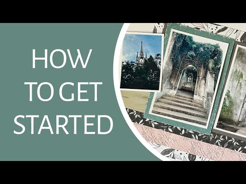 Видео: Процесс скрапбукинга/ Как начать!