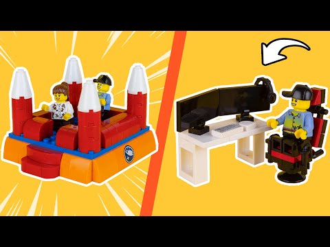 Видео: Крутые Самоделки для МИНИФИГУРОК LEGO