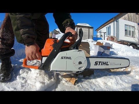 Видео: Бензиновая Пила Stihl MS 250С.Штиль MS 250C с мягким пуском