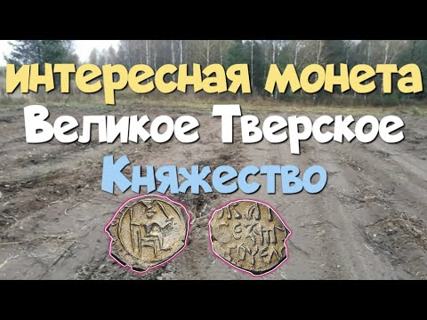 Видео: №192 Интересная монета Великое Тверское Княжество. Поиск с ЭКВИНОКС 800.