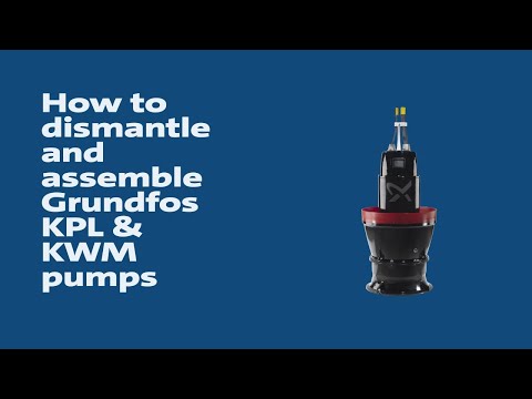Видео: Как демонтировать и собрать насосы Grundfos SL1 и SLV с датчиком определения воды в масле