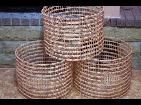 Видео: ♻ Дополнение к мастер-классу "Как сплести абажур"  ♻