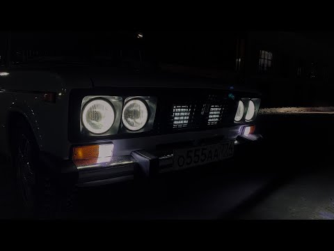 Видео: ВАЗ 2106|Установка Ангельских глазок|ФСО+Стробконтроллер