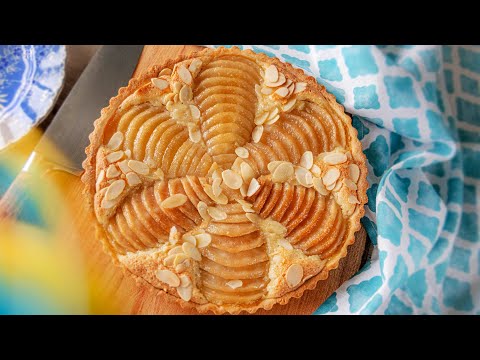 Видео: ПИРОГ С ГРУШАМИ | миндальный грушевый тарт | простой рецепт Tarte Bourdaloue