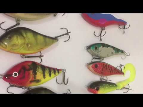 Видео: Мини джерки для начинающих рыбаков,с обычными снастями!Salmo Sweeper S 12,Slider 7,10!