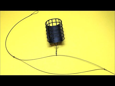 Видео: Фидерная оснастка симметричная петля. Фидер для начинающих. Самоделки для рыбалки. Рыбалка 2021