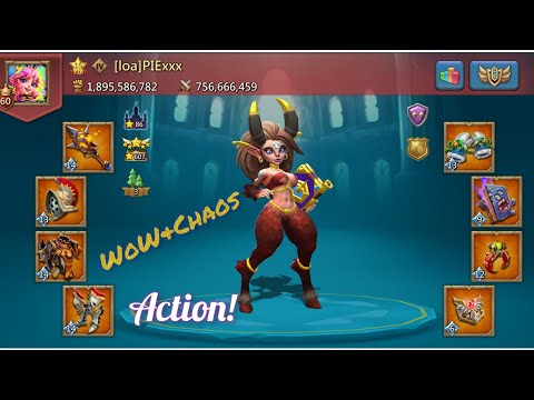 Видео: Lords Mobile - Chaos! Арена хаоса с озвучкой. Возможно ли играть с слабым акком?