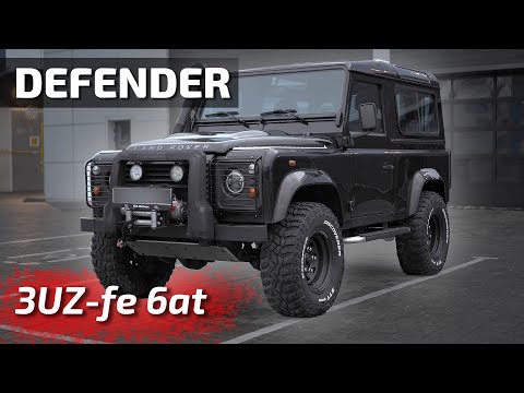 Видео: Defender из Грозного, покоритель бездорожья с V8 4.3L, at6 и рк от крузака!