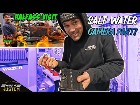 Видео: ТОЧНЫЕ ДЕТАЛИ! Гидроабразивная резка WAZER PRO — летим в @HalfassKustoms — работать над «Фениксом»