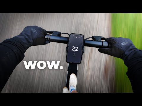 Видео: Это самый крутой электросамокат на свете?
