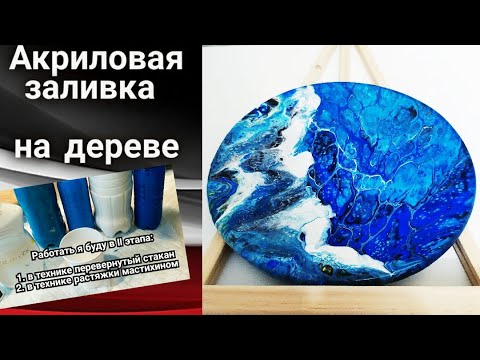 Видео: Fluid Art: что важно знать, как рисовать? Советы и рекомендации. Acrylic Painting