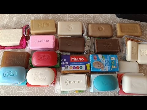 Видео: Обмылки сентября - мыльница октября 🧼🧼🧼