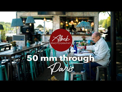 Видео: Уличная фотография Парижа, сделанная с помощью объектива 50 мм