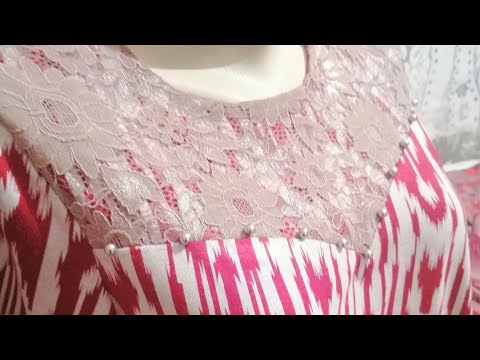 Видео: Куйлак бичиб тикамиз. Шьём платье. We sew a dress.